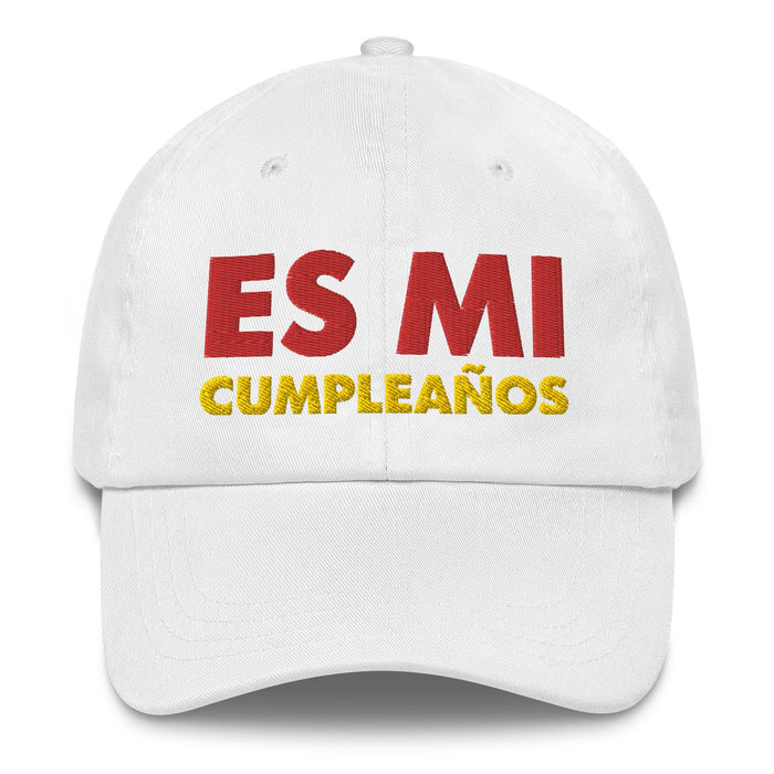 Embroidered Es Mi Cumpleanos It's My Birthday Funny Party Supplies Dad Hat - Mexicada