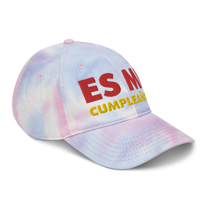 Embroidered Es Mi Cumpleanos It's My Birthday Funny Party Supplies Tie Dye Hat - Mexicada