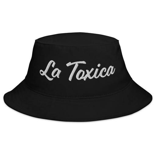 Embroidered La Toxica Spanish Mexican Bingo Game Funny Toxic Bucket Hat - Mexicada