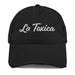 Embroidered La Toxica Spanish Mexican Bingo Game Funny Toxic Distressed Dad Hat - Mexicada