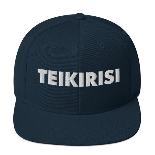 Embroidered Teikirisi - Take It Easy Funny Spanish Saying Classic Snapback Hat - Mexicada