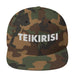 Embroidered Teikirisi - Take It Easy Funny Spanish Saying Classic Snapback Hat Mexicada Green Camo