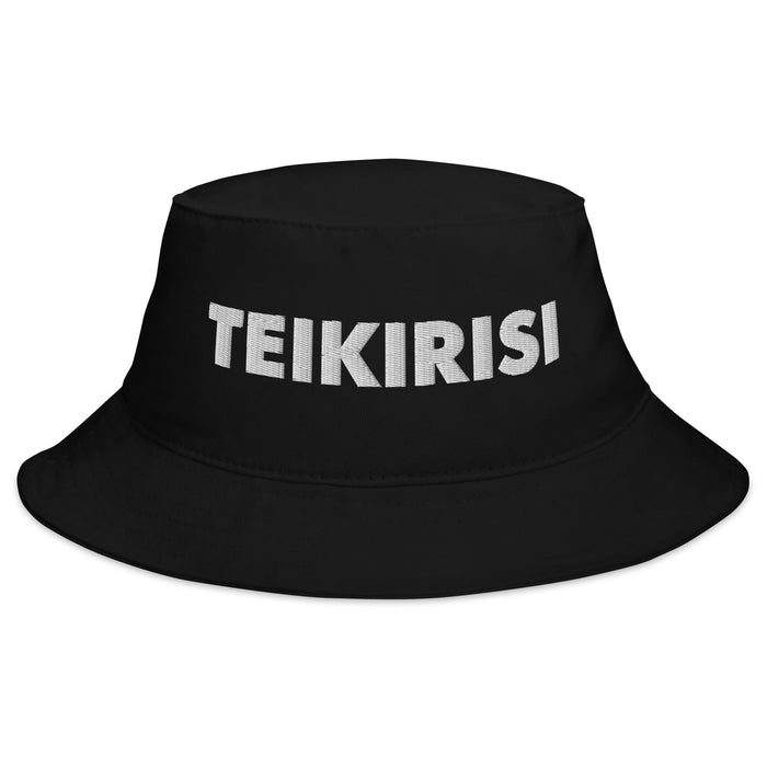 Embroidered Teikirisi - Take It Easy Funny Spanish Saying Phrase Bucket Hat - Mexicada