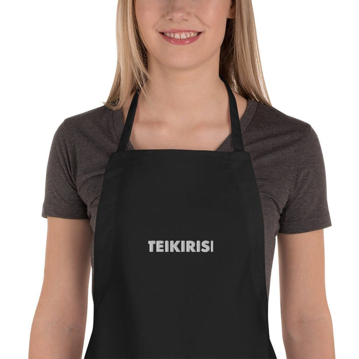 Embroidered Teikirisi - Take It Easy Funny Spanish Saying Phrase Slang Apron - Mexicada