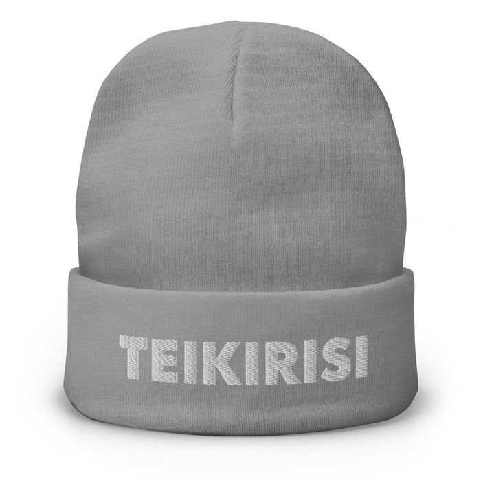 Embroidered Teikirisi - Take It Easy Funny Spanish Saying Phrase Slang Beanie - Mexicada