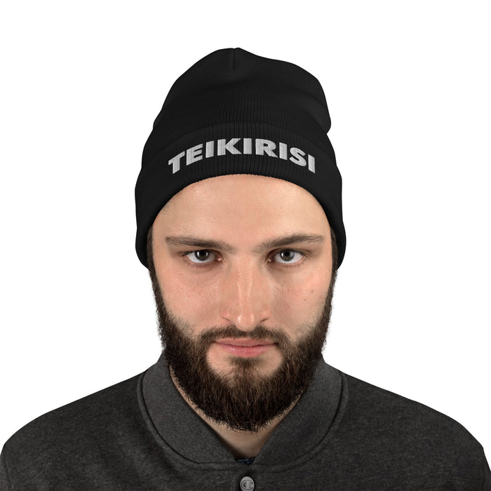 Embroidered Teikirisi - Take It Easy Funny Spanish Saying Phrase Slang Beanie - Mexicada