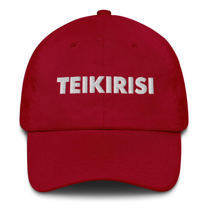 Embroidered Teikirisi - Take It Easy Funny Spanish Saying Phrase Slang Dad Hat - Mexicada