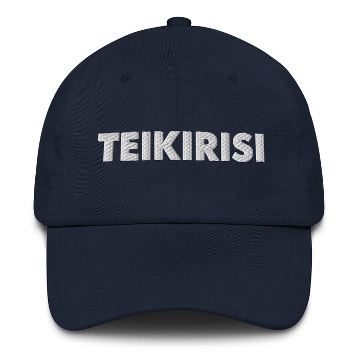 Embroidered Teikirisi - Take It Easy Funny Spanish Saying Phrase Slang Dad Hat - Mexicada