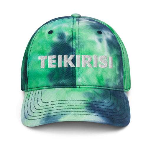 Embroidered Teikirisi - Take It Easy Funny Spanish Saying Phrase Tie Dye Hat - Mexicada