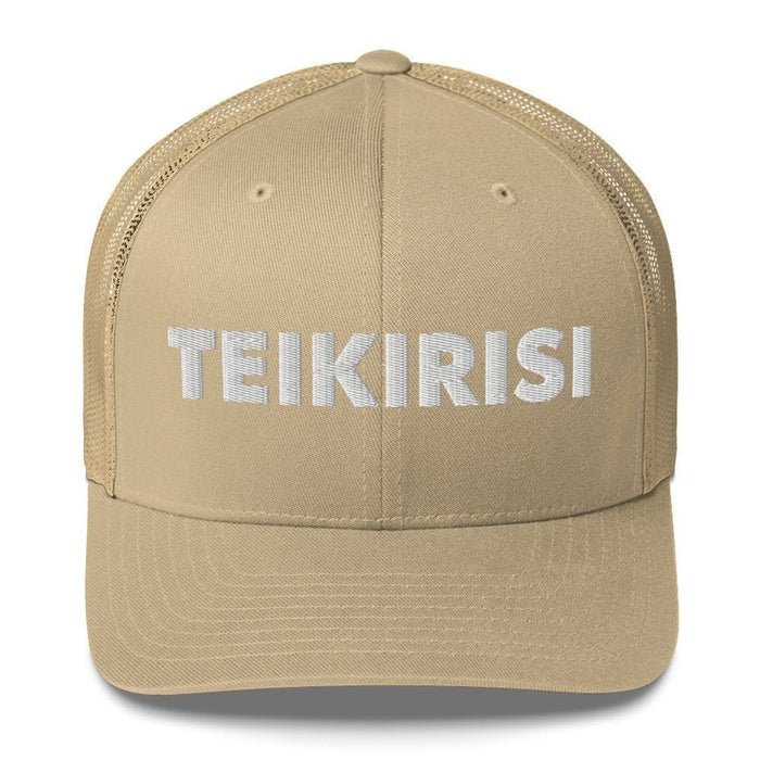 Embroidered Teikirisi - Take It Easy Funny Spanish Saying Retro Trucker hat - Mexicada