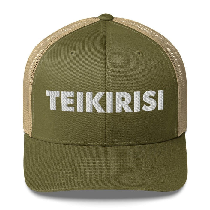 Embroidered Teikirisi - Take It Easy Funny Spanish Saying Retro Trucker hat - Mexicada