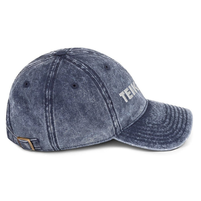 Embroidered Teikirisi - Take It Easy Funny Spanish Saying Vintage Twill Cap Mexicada