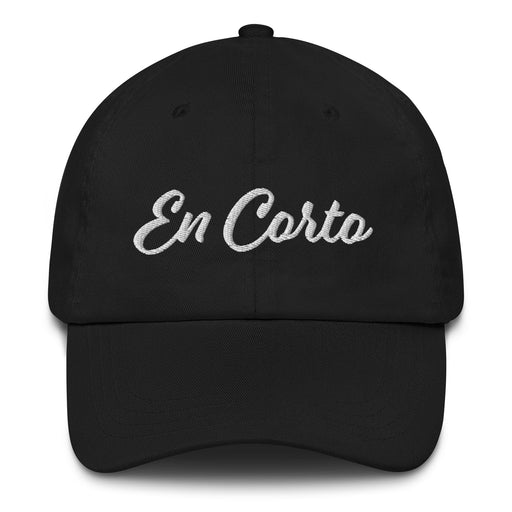 En Corto Embroidered Dad Hat | Short, Casual, Style, Comfort, E5 Mexicada