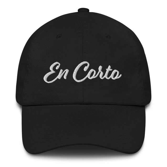 En Corto Embroidered Dad Hat | Short, Casual, Style, Comfort, E5 Mexicada