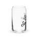 Este Vaso Viene Con Superpoderes Exclusive Art Piece Can-Shaped Glass Home Office Work Mexican Spanish Pride Gift Cup One-Of-A-Kind Calligraphy Glass | E20 Mexicada