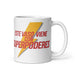 Este Vaso Viene Con Superpoderes Exclusive Name Art Piece Home Office Work Coffee Mug Mexican Spanish Pride Gift Cup One-Of-A-Kind Calligraphy White Glossy Mug | E11 Mexicada