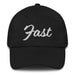 Fast Embroidered Dad Hat | Speed, Quickness, Race, Velocity | F5 Mexicada