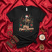 Feliz Navi-Cumbia Skeleton Accordion Christmas T-Shirt Unisex Holiday Music Tee with Santa Hat and Poinsettias Funny Latin Dance Graphic Shirt Mexicada