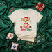 Feliz Navi-Dog Christmas Chihuahua T-Shirt, Unisex Holiday Tee with Santa Hat Dog and Scarf, Cute Festive Graphic Shirt Gift Idea for Dog Lovers and Owners Mexicada