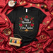 Feliz Navidad y Extra Salsa Shirt, Funny Mexican Christmas T-Shirt, Poinsettia Chili Pepper Sombrero Holiday Tee, Latino Family Party Xmas Gift Idea Mexicada