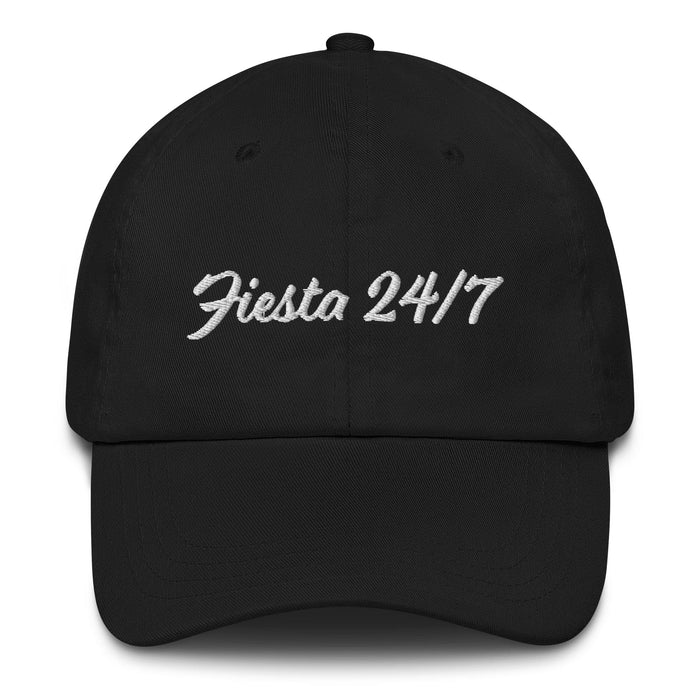 Fiesta 24/7 Embroidered Dad Hat | Celebration, Party, Fun, Colorful, Joyful | F5 Mexicada
