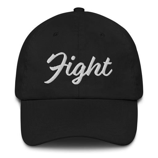 Fight Embroidered Dad Hat | Strength, Courage, Power, Determination | F5 Mexicada