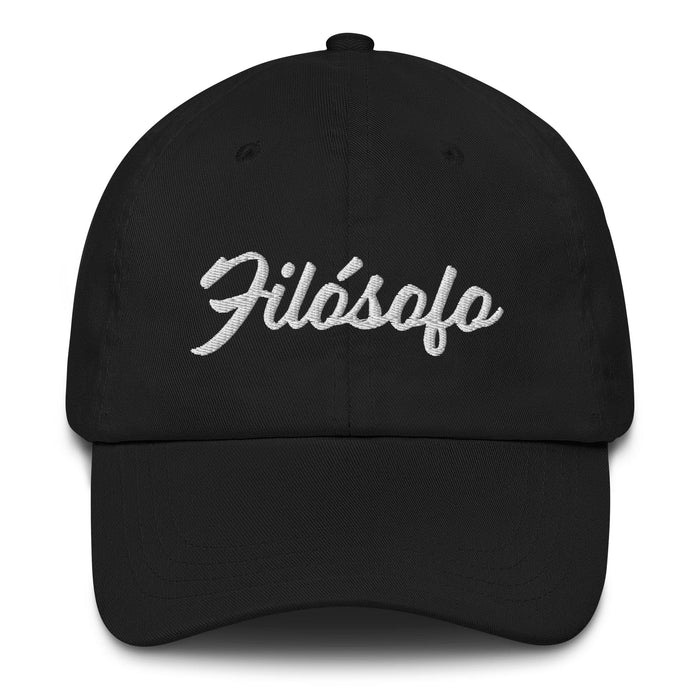 Filósofo Embroidered Dad Hat | Philosopher, Wisdom, Knowledge, Thought, Insight | F5 Mexicada