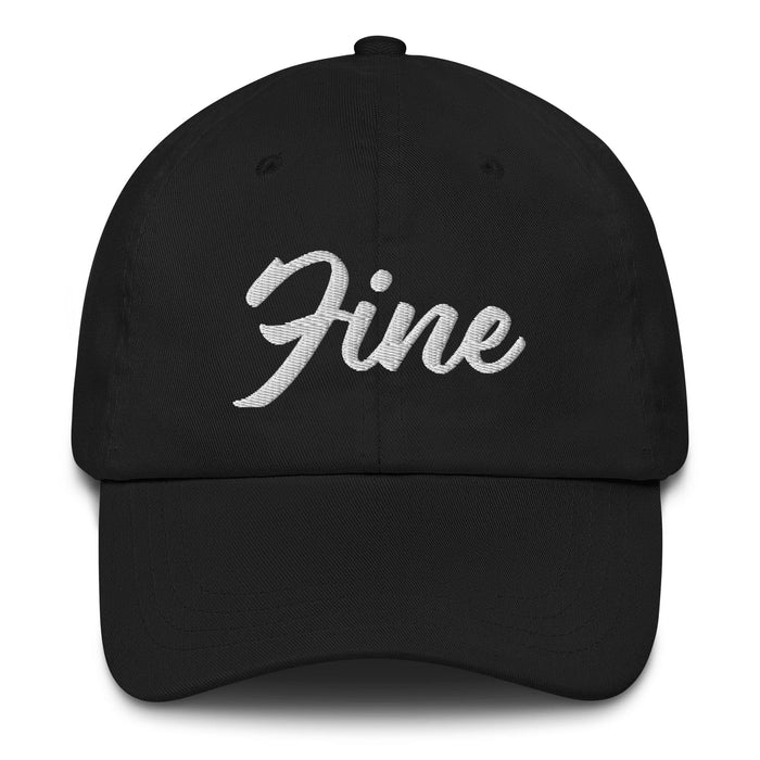 Fine Embroidered Dad Hat | Elegant, Class, Refined, Distinguished, Prestige | F5 Mexicada