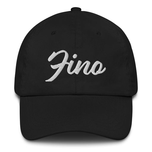 Fino Embroidered Dad Hat | Fine, Elegant, Refined, Distinguished, Class, Prestige | F5 Mexicada