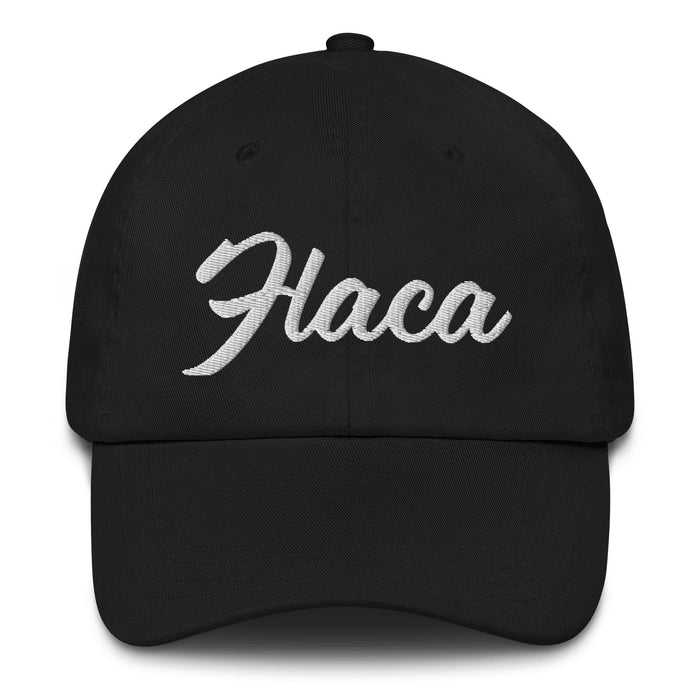 Flaca Embroidered Dad Hat | Slim, Stylish, Fashion, Confidence, F5 Mexicada