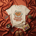 Forever Enchilada Mood T-Shirt: Retro Graphic Tee with Enchiladas, Skull Chef Hat, Peppers, Mexican Food Lover Gift, Unisex Aesthetic Vintage Style Shirt for Fiesta Cinco de Mayo Mexicada