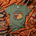 Fueled By Buñuelos & Café De Olla Shirt, Festive Holiday Christmas Latina Foodie T-Shirt, Mexican Dessert Comfort Food Tee, Coffee Lover Gift, Unisex Graphic T-shirt Mexicada