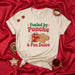 Fueled by Ponche & Pan Dulce T-Shirt, Christmas Holiday Fiesta Shirt, Cozy Winter Drink and Sweet Bread Tee, Feliz Navidad Gift, Festive Mexican Foodie Unisex Apparel Mexicada