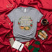 Fueled by Tamales Café de Olla & Chisme T-Shirt | Funny Mexican Christmas Holiday Food & Gossip Tee | Unisex Festive Wreath Lights Gift Shirt Mexicada