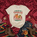 Fueled By Tamales & Ponche Nights Christmas Shirt, Tamales And Ponche Navideño T-Shirt, Mexican Holiday Fiesta Tee, Funny Winter Food Drink Party Top Mexicada