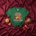 Fueled by Tamales & Ponche Nights Christmas T-Shirt, Holiday Spanish Food Drink Tee, Festive Tamale and Ponche Navideño Shirt for Men and Women, Xmas Celebration Apparel Gift Mexicada
