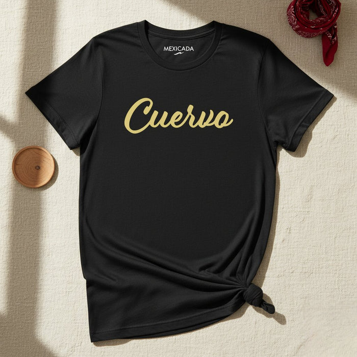 Maglietta Cuervo da uomo e donna | Corvo, Forza, Libertà, Mistero, Notte | C5