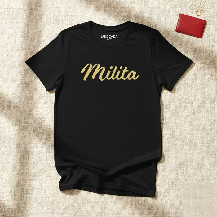 Maglietta Milita Uomo e Donna | Militare, Forza, Coraggio, Combattimento, Esercito, M5
