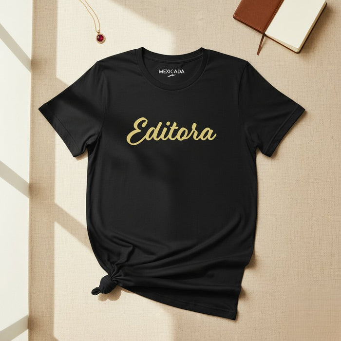 T-shirt Editora da uomo e donna | Editor, letteratura, amante dei libri, autore, scrittura | E5