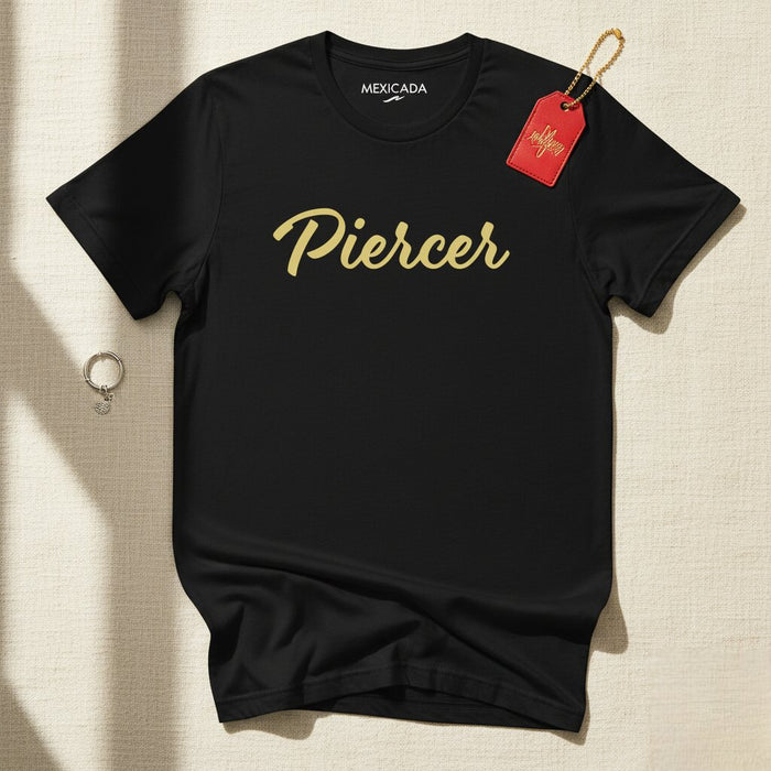 Maglietta da Uomo e Donna Piercer | Piercing, Forza, Audacia, Ribelle, P5