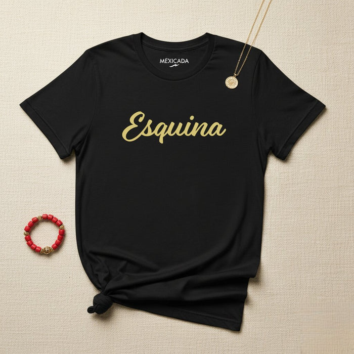 T-shirt Esquina da uomo e da donna | Angolo, Forza, Unità, Audacia, E5