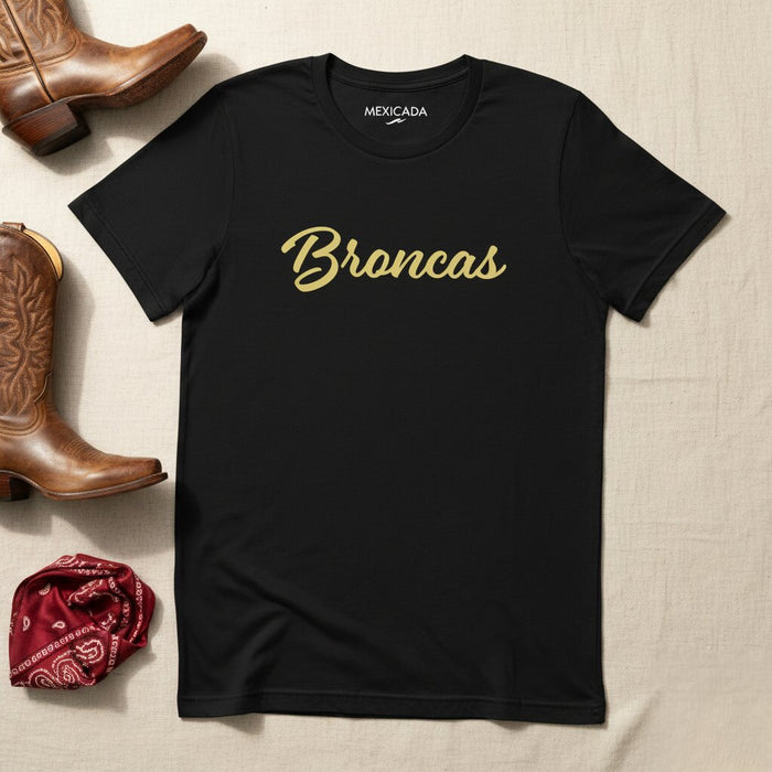 Broncas Men & Women's T-Shirt | Broncas, Strength, Power, Resilience, Bold | B5