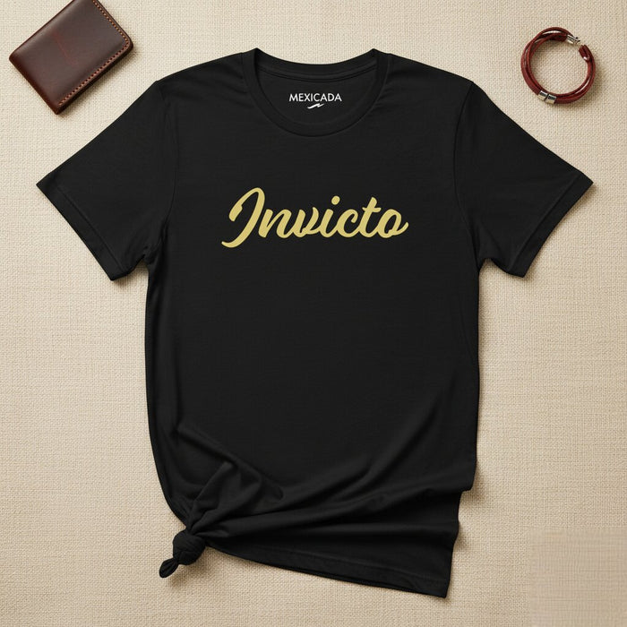 Invicto Men & Women's T-Shirt | Invincible, Strength, Resilience, Power, I5