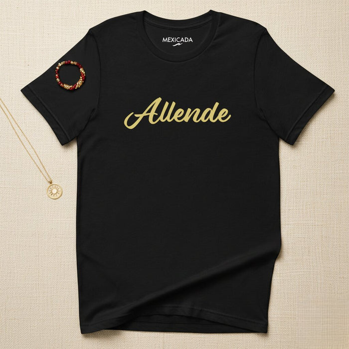 Maglietta Uomo e Donna Allende | Allende, Rivoluzione, Potere, Leadership, Eredità, Storia | A5