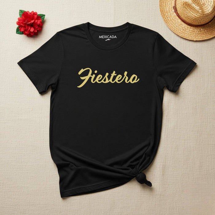 Maglietta da uomo e donna Fiestero | Festa, divertimento, celebrazione, allegria | F5
