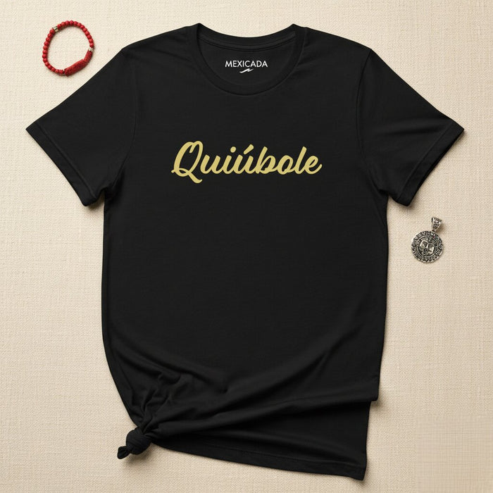 Maglietta Quiúbole da uomo e donna | Saluto, casual, divertente, amichevole, cultura messicana | Q5