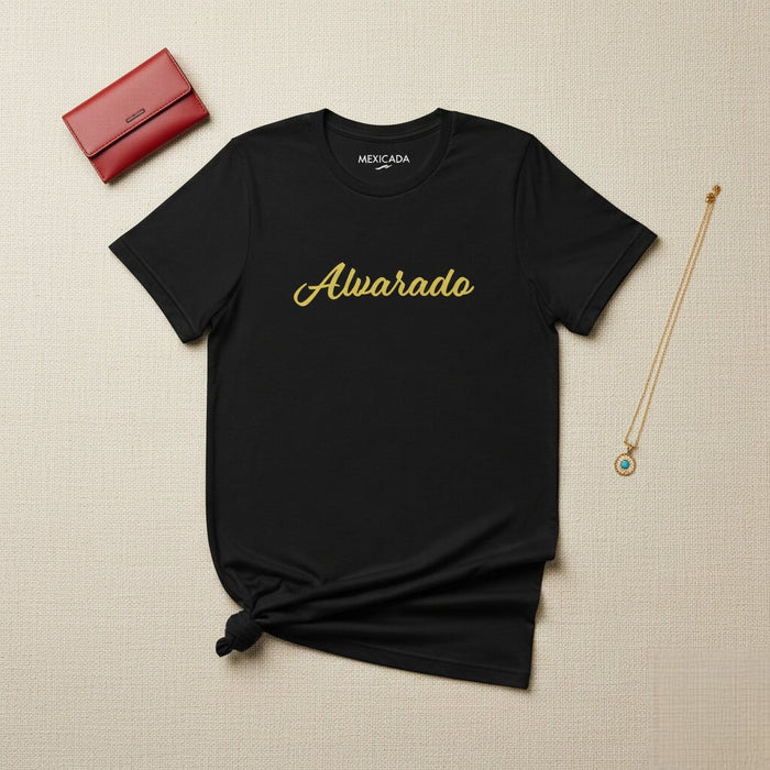 Alvarado Men & Women's T-Shirt | A5, Strength, Pride, Heritage, Tradition | L5