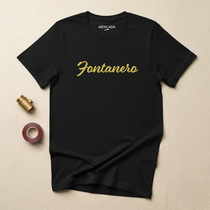 T-Shirt da Uomo e Donna Fontanero | Idraulico, Lavoro, Utensili, Riparazione, Professionale | F5