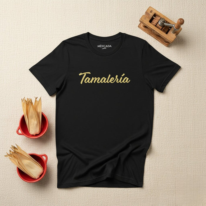 Maglietta da uomo e da donna Tamalería | Tamale, cibo messicano, tradizione, cultura, culinaria, T5