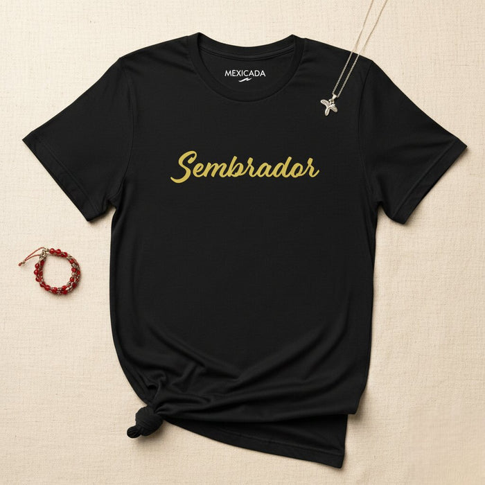 Maglietta da uomo e donna Sembrador | Seminatore, Speranza, Fede, Forza, Determinazione | S5